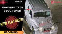 Mahindra Thar 5 Door Spied With New Features; More Details Emerge