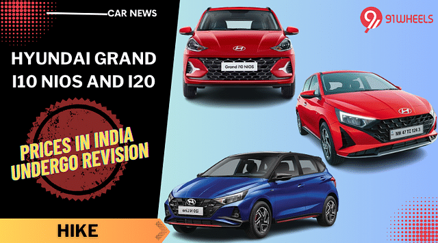 Latest Pricing Updates For Hyundai Grand i10 Nios And i20 In India