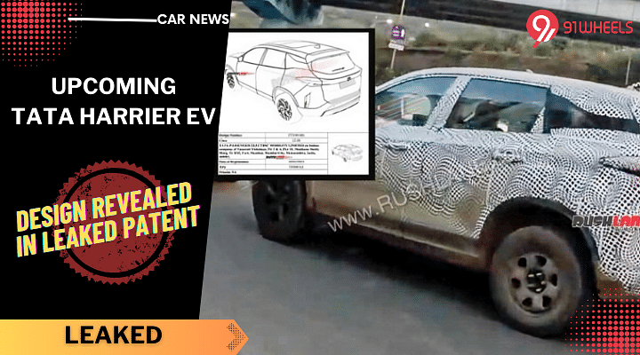 Upcoming Tata Harrier EV Design Leaked Before Official Launch