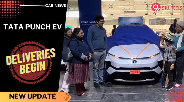 Tata Punch EV Hits The Roads As Nationwide Deliveries Commence