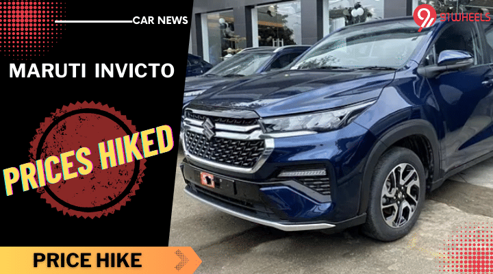 Maruti Suzuki Invicto Now Dearer By Up To Rs. 50,000: Check New Price Maruti Suzuki Invicto Now Dearer By Up To Rs. 50,000: Check New Price