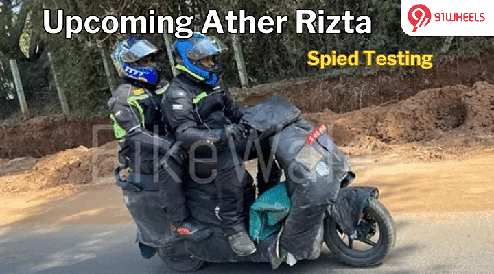 Ather Rizta Family Electric Scooter Spied Testing: Looks Bigger!