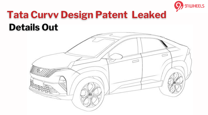 Tata Curvv Design Patent Leaked Ahead Of Launch: All Details Here Tata Curvv Design Patent Leaked Ahead Of Launch: All Details Here