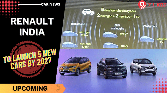 Renault To Launch 5 New Cars By 2027 In India - Details