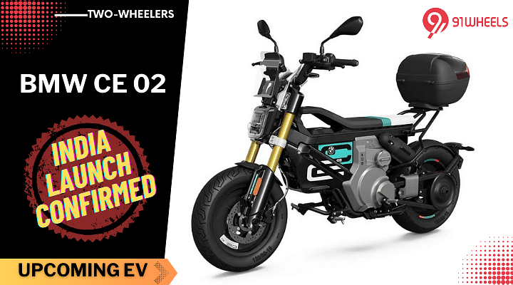 BMW CE 02 Electric Scooter India Launch Confirmed