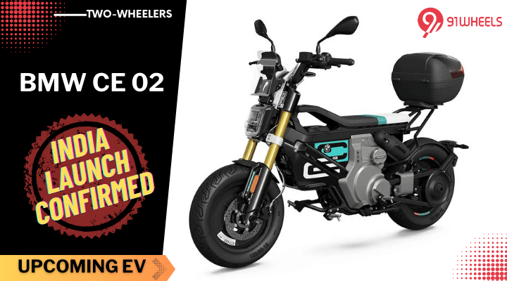 BMW CE 02 Electric Scooter India Launch Confirmed BMW CE 02 Electric Scooter India Launch Confirmed