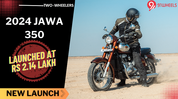 Jawa Yezdi Motorcycles Launches New Jawa 350 At Rs 2.14 Lakh