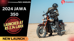 Jawa Yezdi Motorcycles Launches New Jawa 350 At Rs 2.14 Lakh