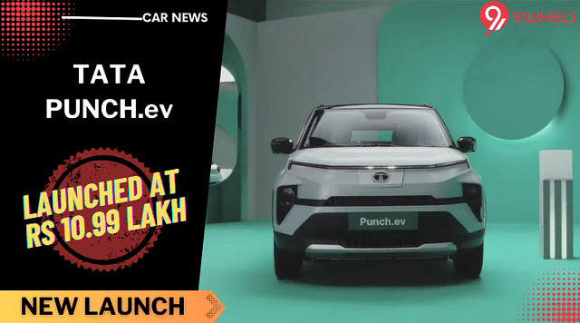 Tata Punch.ev Launched At Rs 10.99 Lakh, Gets 421 Km Range