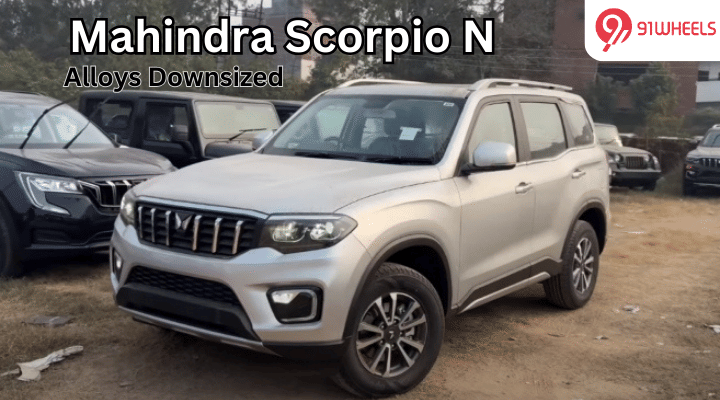 Mahindra Scorpio N Z8 Alloy Wheel Size Downgraded; Features Removed Mahindra Scorpio N Z8 Alloy Wheel Size Downgraded; Features Removed