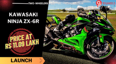 Kawasaki Ninja ZX-6R Launched in India For Rs 11.09 Lakh Kawasaki Ninja ZX-6R Launched in India For Rs 11.09 Lakh