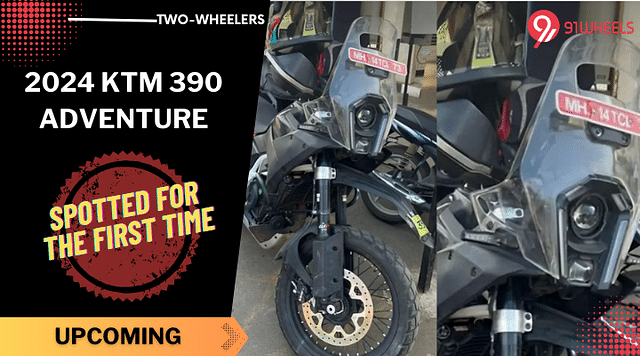 2024 KTM 390 Adventure Spotted During Test Runs On Indian Road