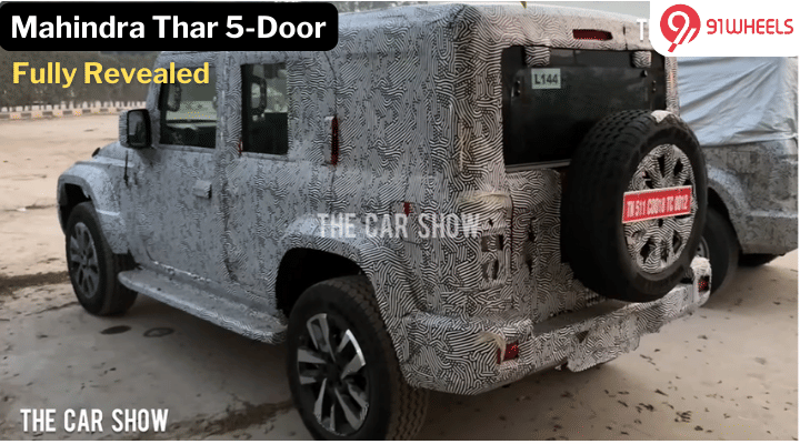 2024 Mahindra Thar 5-Door Major Details Revealed: New Spy Shots! 2024 Mahindra Thar 5-Door Major Details Revealed: New Spy Shots!