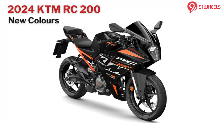 2024 KTM RC 200 Updated With Two New Colours