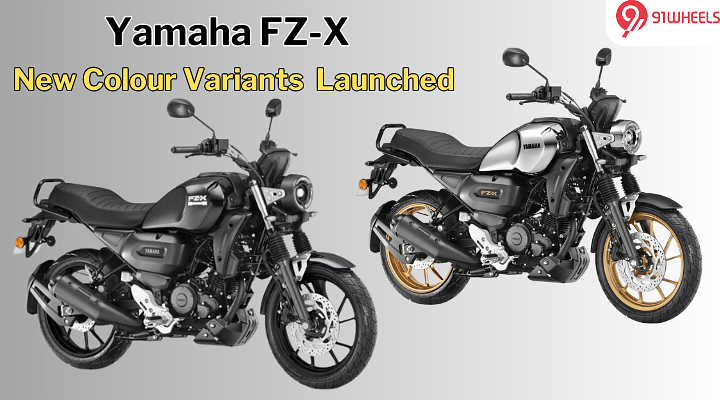 Yamaha FZ-X Updated With Two New Colour Variants - Price At Rs 1,39,700