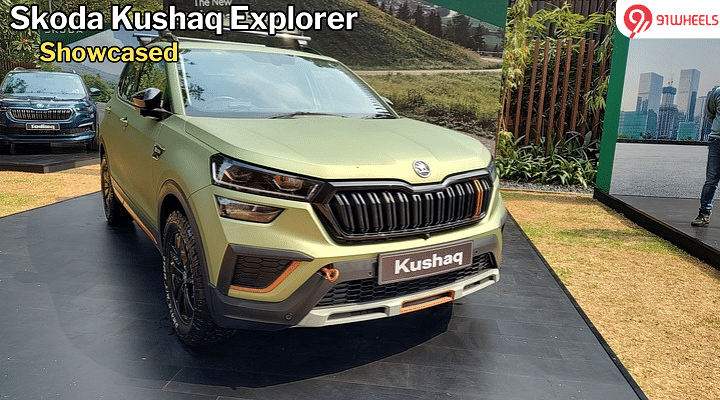 Skoda Kushaq Explorer Concept Introduced In Matte Paint: Gets HUD, 360 Camera