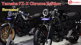 Yamaha FZ-X Chrome Edition Revealed at 2024 Bharat Mobility Show