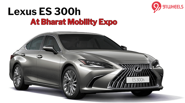 Lexus ES 300h Showcase At The Bharat Mobility Expo 2024