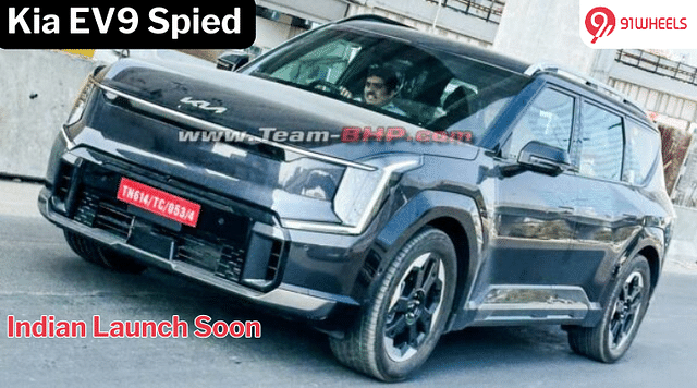 Kia EV9 Spotted Without Wraps: Indian Launch Expected Soon