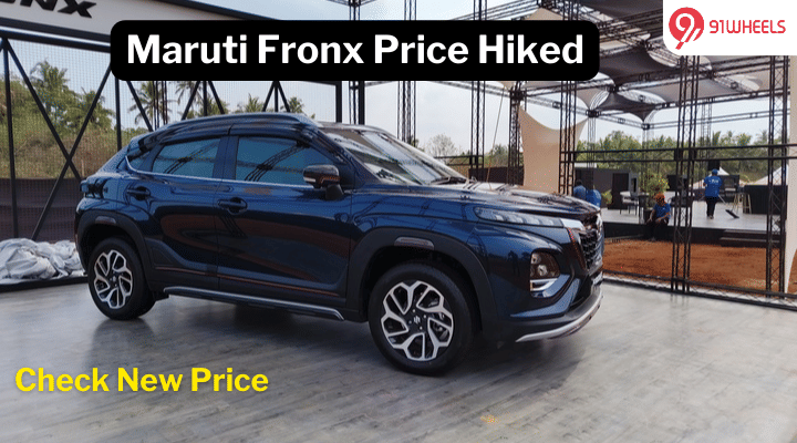 Maruti Fronx Gets Expensive From 2024; New Pricing In Effect- All Details Maruti Fronx Gets Expensive From 2024; New Pricing In Effect- All Details