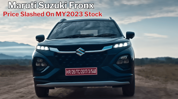 Maruti Suzuki Fronx MY2023 Stock Now Available With Up To Rs 83,000 Price Drop! Maruti Suzuki Fronx MY2023 Stock Now Available With Up To Rs 83,000 Price Drop!