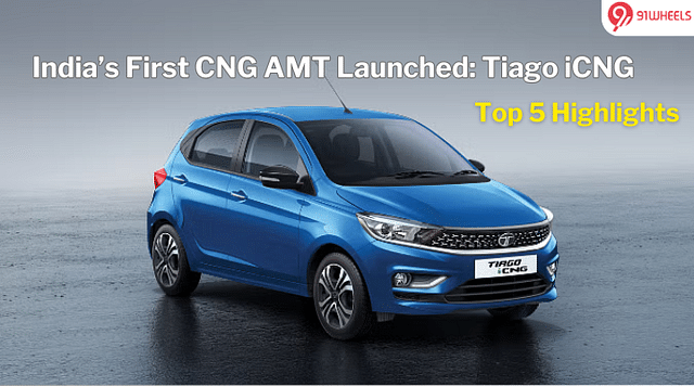 India's First Ever CNG AMT  Launched With Tata Tiago: Top 5 Highlights