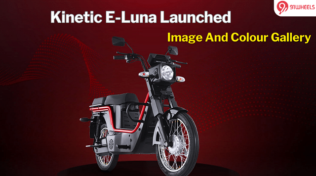 Kinetic E Luna Launched: Check  Out The Image And Colour Gallery Here