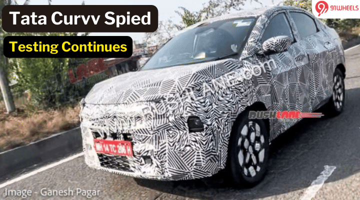 Tata Curvv Spied Testing Post Reveal: Launch Expected Soon Tata Curvv Spied Testing Post Reveal: Launch Expected Soon