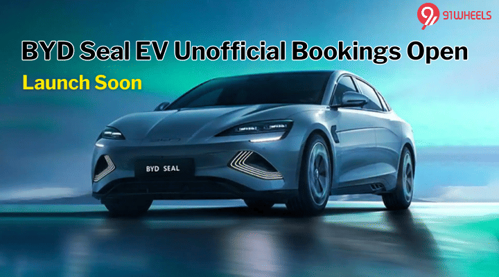 BYD Seal EV Sedan Unofficial Bookings Open: Launch Expected Soon BYD Seal EV Sedan Unofficial Bookings Open: Launch Expected Soon