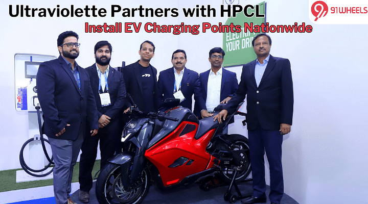 Ultraviolette Partners With HPCL: EV Charging Stations Coming To Key Fuel Stations