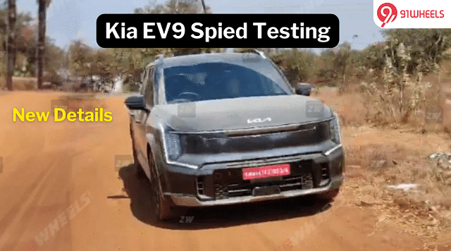 Kia EV9 Electric SUV Spied Testing Without Camo: New Details Emerge