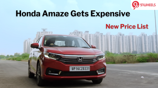 Honda Amaze Price Hiked From February 2024: Check New Price