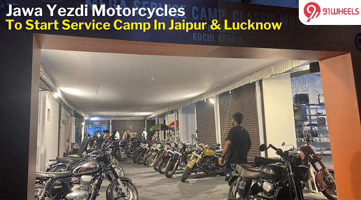 Jawa Yezdi Motorcycles To Start Mega Service Camp In Jaipur & Lucknow