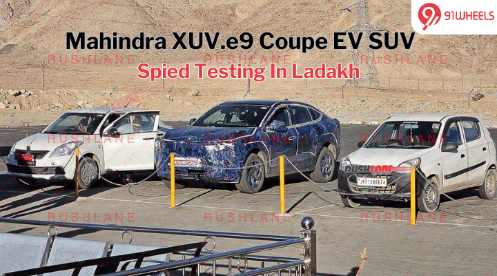 Mahindra Coupe SUV XUV e9 EV Spied Testing In Ladakh: New Details Mahindra Coupe SUV XUV e9 EV Spied Testing In Ladakh: New Details