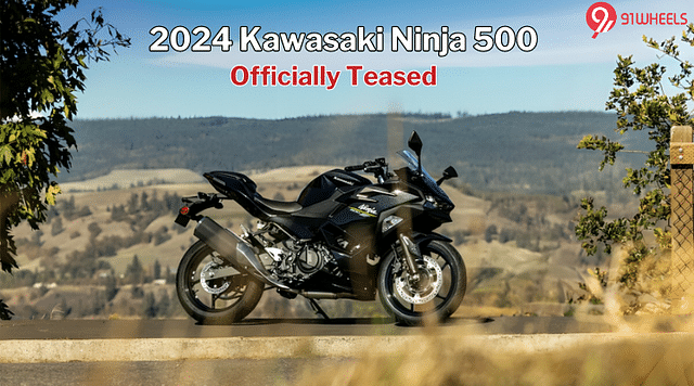 2024 Kawasaki Ninja 500 Teaser Unveiled Ahead Of Launch - India Bound