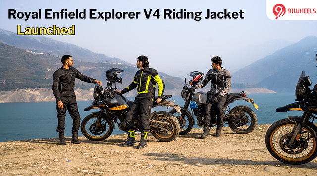 Royal Enfield Explorer V4 Riding Jacket Launched - Two Weather Riding Jacket