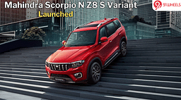 Mahindra Scorpio N Z8 S Variant Launched At Rs 16.99 Lakh: Trims Features