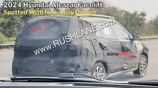 2024 Hyundai Alcazar Facelift Spotted, Launch In Mid 2024