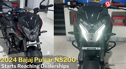 2024 Bajaj Pulsar NS200 Walkaround Video - Starts Reaching Dealership