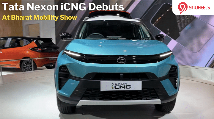 Tata Nexon iCNG Concept Debuts At Bharat Mobility Show