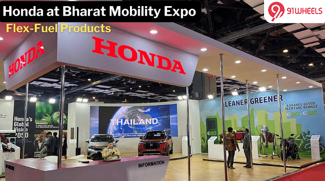 Honda CB300F Flex-Fuel Showcased at Bharat Mobility Expo 2024