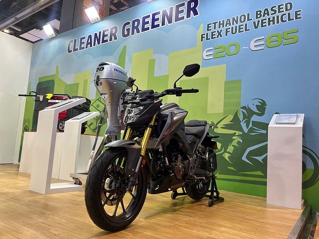 Honda CB300F flex-fuel