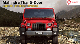Mahindra Thar 5-Door Launch Timeline Revealed Officially
