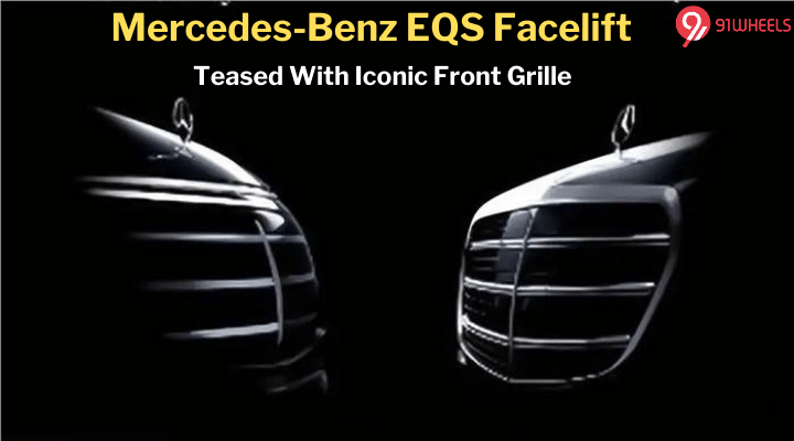 Mercedes-Benz EQS Facelift Teased With Iconic Front Grille Mercedes-Benz EQS Facelift Teased With Iconic Front Grille