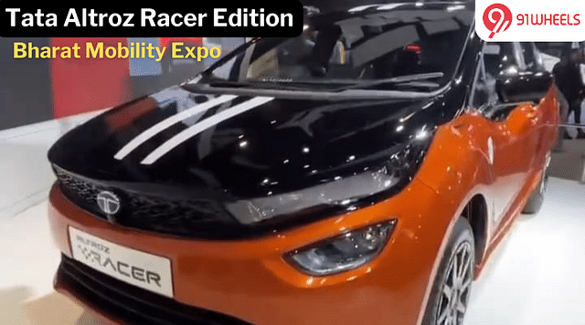 Tata Altroz Racer Edition Debuts at Bharat Mobility Expo 2024