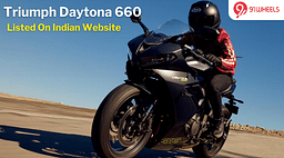 Triumph Daytona 660 Sports Bike Listed On Indian Website - Launch Soon?