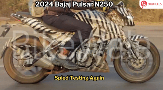 Upcoming Bajaj Pulsar N250 Spotted Yet Again - New Details Surface