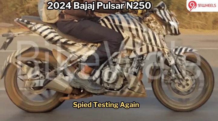 Upcoming Bajaj Pulsar N250 Spotted Yet Again - New Details Surface