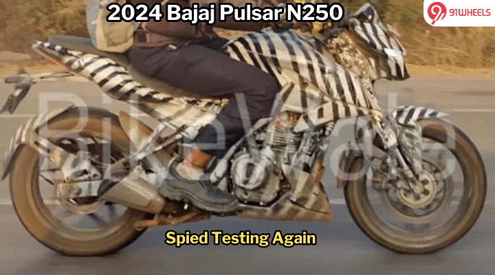 Upcoming Bajaj Pulsar N250 Spotted Yet Again - New Details Surface