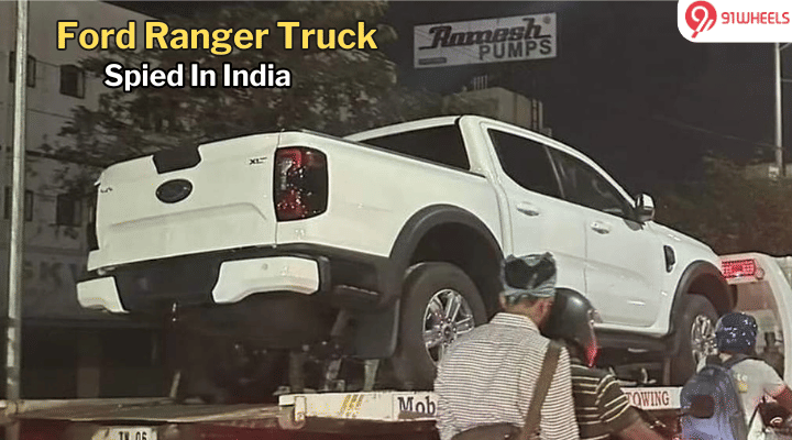2024 Ford Endeavour Pickup Truck Spied For The First Time In India 2024 Ford Endeavour Pickup Truck Spied For The First Time In India